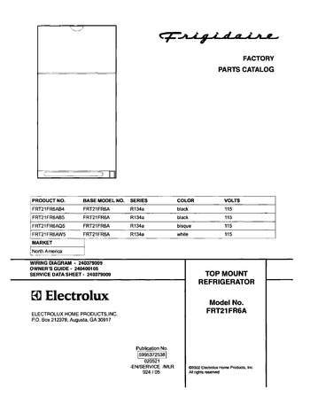 Diagram for FRT21FR6AW5