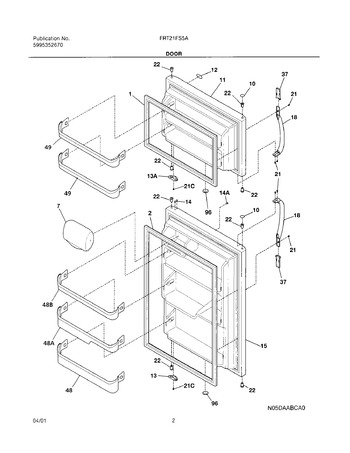 Diagram for FRT21FS5AW0