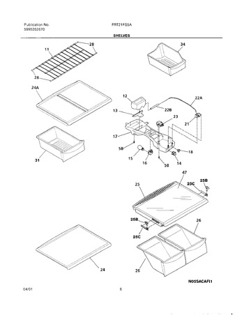 Diagram for FRT21FS5AW0