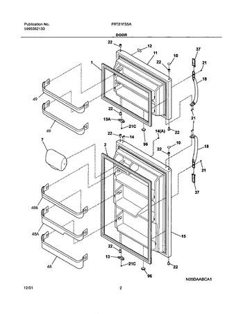 Diagram for FRT21FS5AW2