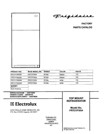 Diagram for FRT21FS5AQ5