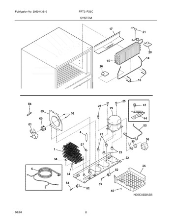 Diagram for FRT21FS6CW3