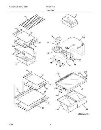 Diagram for FRT21FS6DW0