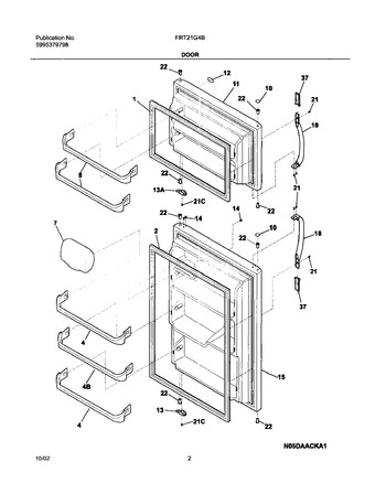 Diagram for FRT21G4BW4