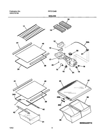 Diagram for FRT21G4BW4