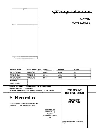 Diagram for FRT21G4BW2