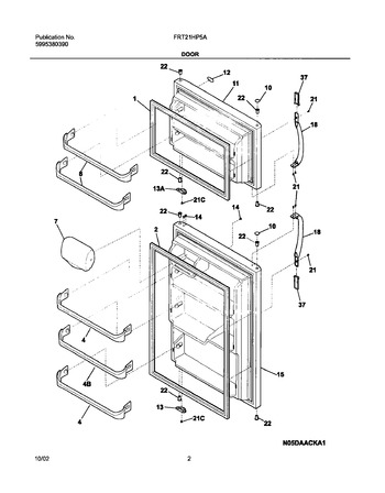 Diagram for FRT21HP5AW4