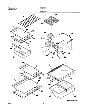 Diagram for FRT21HP5AW4