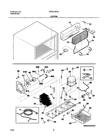 Diagram for FRT21HP5AW4