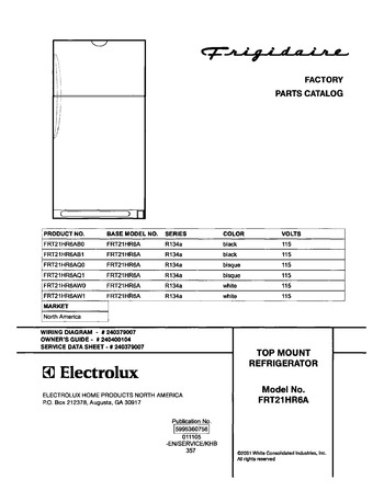 Diagram for FRT21HR6AW0