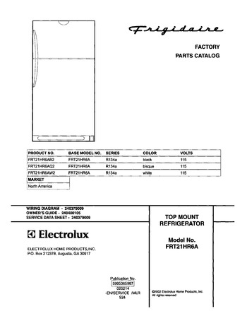 Diagram for FRT21HR6AB2