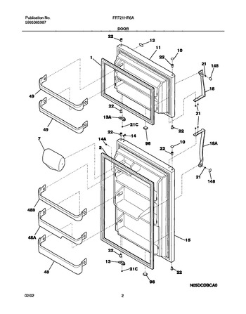 Diagram for FRT21HR6AB2