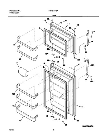 Diagram for FRT21HR6AW3