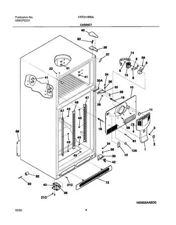 Diagram for FRT21HR6AW3