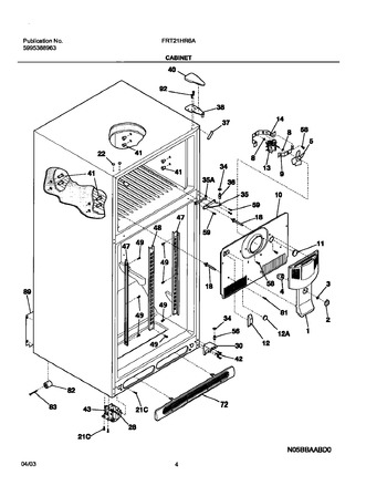 Diagram for FRT21HR6AB4