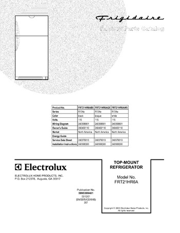 Diagram for FRT21HR6AW5