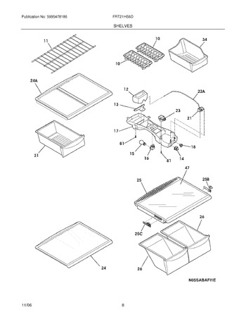 Diagram for FRT21HS6DB4