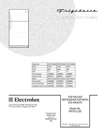 Diagram for FRT21IL5DW4