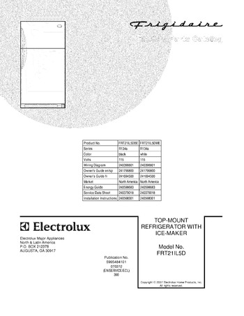 Diagram for FRT21IL5DBE