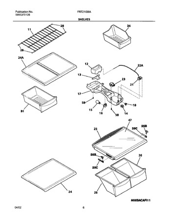 Diagram for FRT21IS6BW1