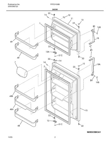 Diagram for FRT21IS6BW4