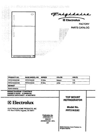 Diagram for FRT21KG3CW0