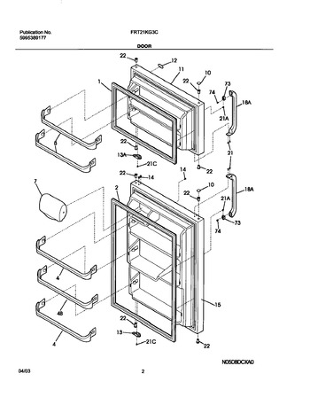 Diagram for FRT21KG3CW0