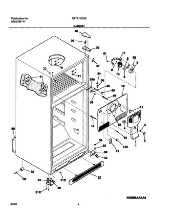 Diagram for FRT21KG3CW0