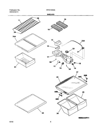 Diagram for FRT21KS5AW4