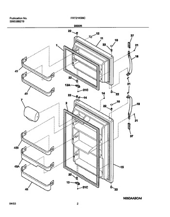 Diagram for FRT21KS6CW0