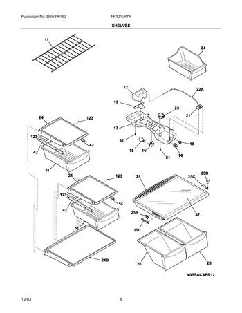 Diagram for FRT21LR7AW8