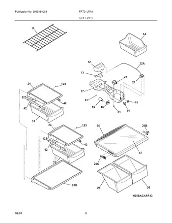 Diagram for FRT21LR7AWG