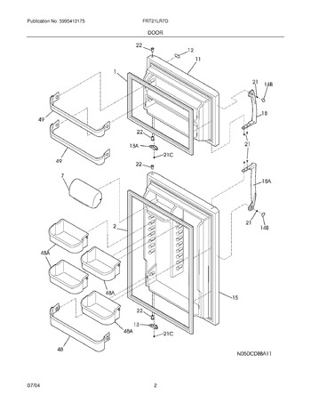 Diagram for FRT21LR7DK0