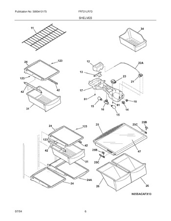 Diagram for FRT21LR7DK0