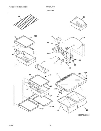 Diagram for FRT21LR8DS1