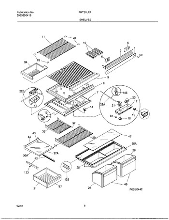 Diagram for FRT21LRFW2