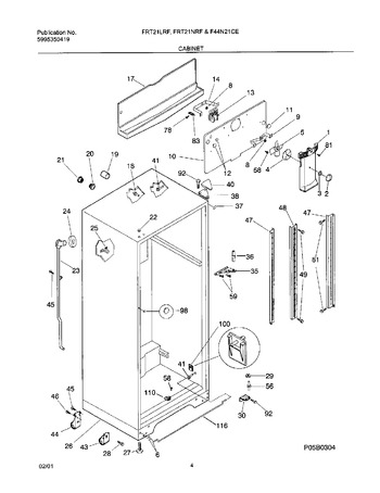 Diagram for FRT21LRFW2