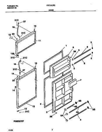 Diagram for FRT21LRGW3