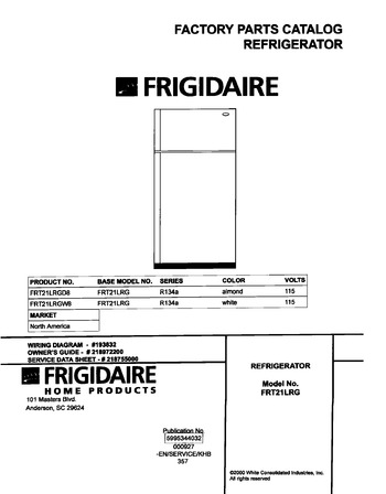 Diagram for FRT21LRGW8