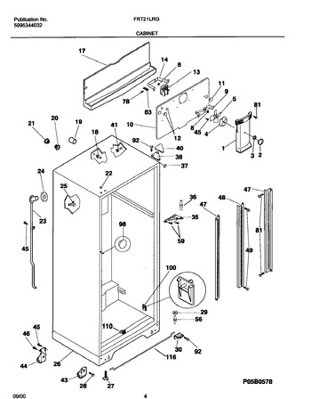 Diagram for FRT21LRGW8