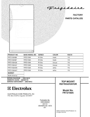 Diagram for FRT21S6AW6