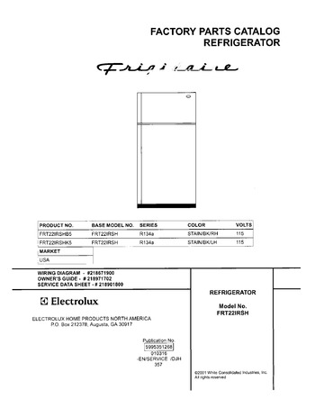 Diagram for FRT22IRSHB5