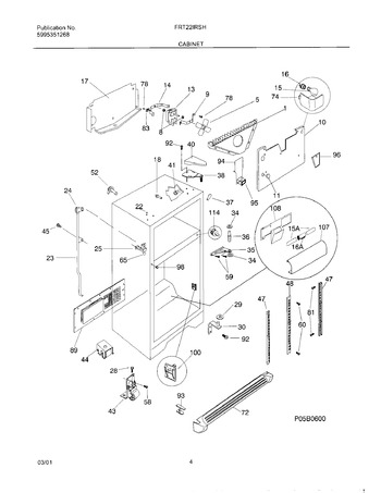 Diagram for FRT22IRSHB5