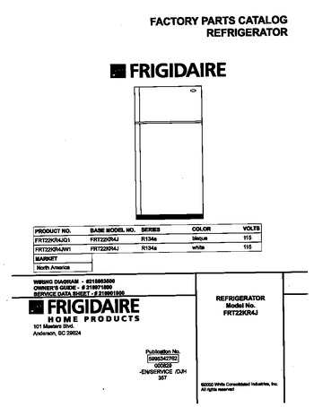 Diagram for FRT22KR4JW1