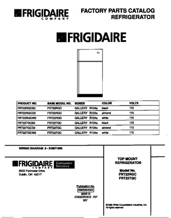 Diagram for FRT22RGCD2