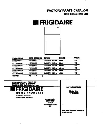 Diagram for FRT22RGCD7