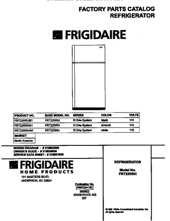 Diagram for FRT22RRHD1