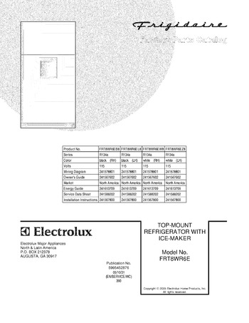 Diagram for FRT8WR6EB8