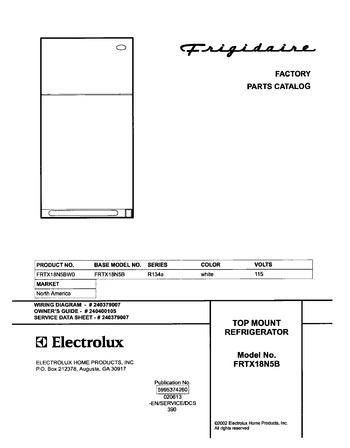 Diagram for FRTX18N5BW0