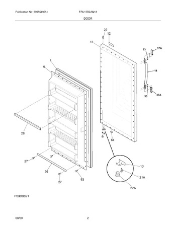 Diagram for FRU17B2JW18